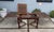 Brown Antique Spanish Revival Refectory Table in Walnut by Tell City Furniture, 1910 For Sale - Image 8 of 10