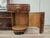 Art Deco Dressing Table in Walnut Burl with Mirror, 1940s For Sale - Image 16 of 18