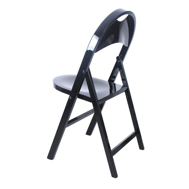 Mid-Century Modern Folding Chair Tric by Achille Castiglioni , 1980s For Sale - Image 3 of 15