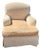 1 of 2 Rose Tarlow Melrose House Lennox Roll Arm Velvet Lounge or Club Chair For Sale