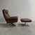 Set of DS31 Lounge Chair with Ottoman from de Sede, Switzerland, 1970s For Sale - Image 4 of 14