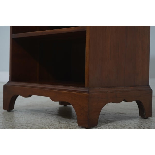 Wood Pair Stickley Cherry 1 Drawer Nightstands For Sale - Image 7 of 18