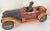 Antique 1913 Model Touring Car and Driver Wooden Hand Painted Sculpture For Sale - Image 12 of 12