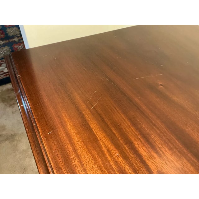 Brown 1990s Kittinger Mahogany Four-Drawer Bachelor Chests, Matched Pair For Sale - Image 8 of 16