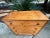 Fine Antique Southern Cherry Wood Chest With Black Walnut Knobs and Turned Feet For Sale - Image 4 of 12