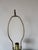 1960s Mid-Century Modern Bitossi Style Blue Glazed Ceramic Table Lamp For Sale - Image 9 of 14