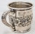 Late 19th Century Sterling Silver Christening Cup W/ Floral Pattern C.1895 For Sale In San Francisco - Image 6 of 11