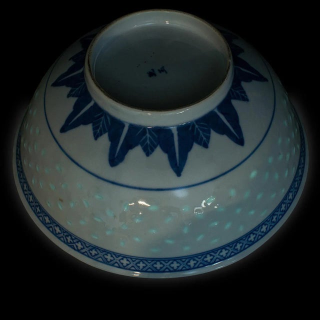 Vintage Display Bowl, Oriental Ceramic, Decorative, Serving Dish, Art Deco, 1930 For Sale - Image 10 of 10