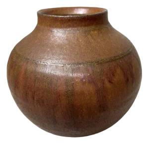 Earthenware Ikebana Flower Vase, 1960s