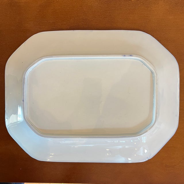 Antique Flow Blue Soup Tureen and Platter For Sale In San Antonio - Image 6 of 16