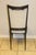 Brown 1950's French Art Deco Style Dining Chairs Set of 4 For Sale - Image 8 of 10