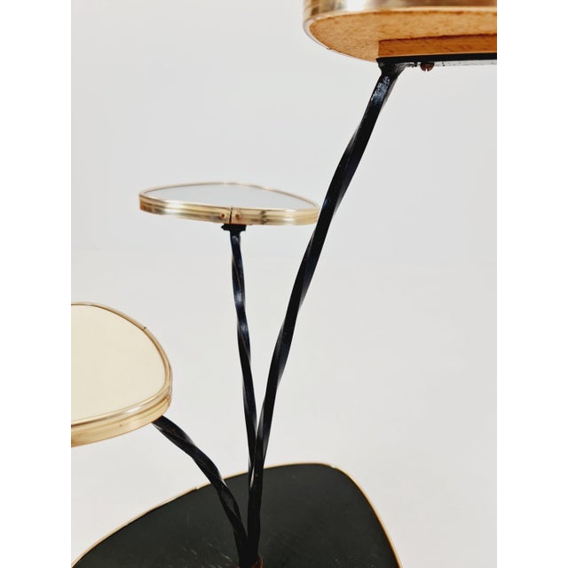 Large German Plant Stand, 1950s For Sale - Image 9 of 11