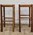 Rush Seat Bath & Body Works Bar Stools - Pair For Sale - Image 11 of 12