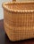 Vintage Nantucket Style Wall Pocket Basket For Sale - Image 10 of 13