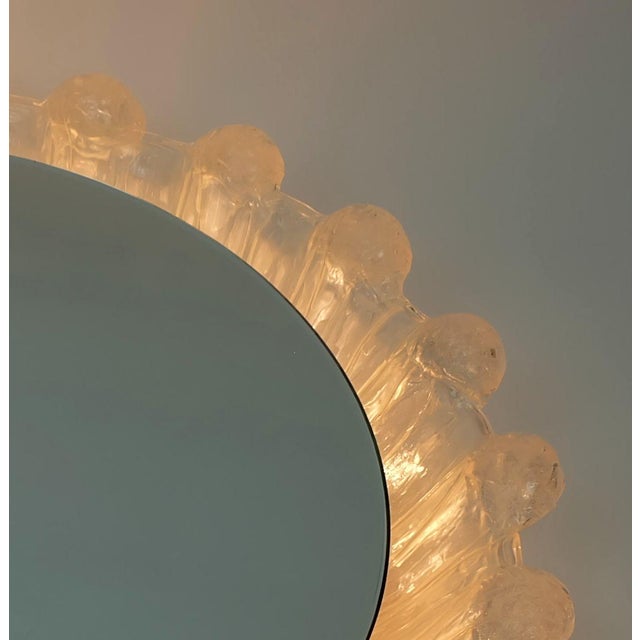 Back Lit Wall Mirror by Schöninger, 1970s For Sale - Image 4 of 14