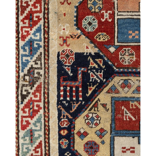Vintage Nw Animal Design Runner Rug 3'4 X 8'5 For Sale - Image 14 of 17