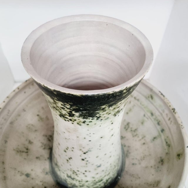 Mid-Century Modernist Studio Ceramic Vase from Eva Bod, 1960s For Sale - Image 3 of 11