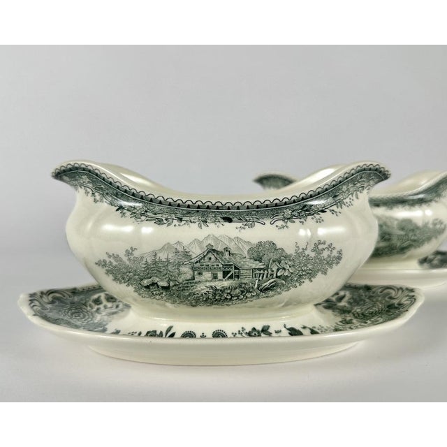 Gravy/Saucer Bowls and Serving Dish from Villeroy & Boch, 1970, Set of 3 For Sale - Image 3 of 8