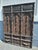 19thc Large Indian Hand Carved Door/ Shutter Assembly/ Haveli Provenece. Three tall sections with deeply shaped decorative...