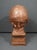 Vintage 1980 Hand-Sculpted Voltaire Portrait Bust Signed For Sale - Image 9 of 15