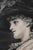 Victorian Antique Victorian Female Portrait Print After Frederic Leighton, Dark Wood Frame For Sale - Image 3 of 7