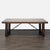 This Pottery Barn dining set includes a sturdy rectangular table, five matching chairs, and a spacious bench. The set is...