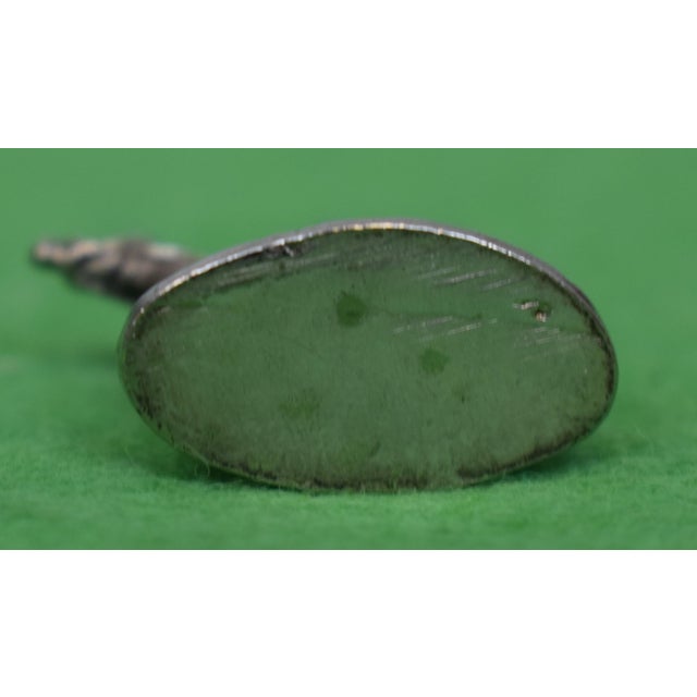 Traditional Polo Player Silver Medal Placecard Holder For Sale - Image 3 of 4