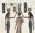 African Late 20th Century Exquisite Hand-Painted Papyrus by S. Gharib: The Coronation of Queen Nefertari For Sale - Image 3 of 8