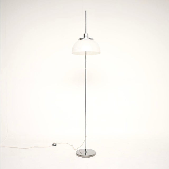 Mid-Century Modern Vintage Italian Floor Lamp by Guzzini, 1970 For Sale - Image 3 of 11