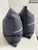 Thom Filicia for Eastern Accents Strauss Denim Decorative Pillows, Pair For Sale - Image 4 of 12