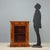 Antique Display Cabinet in Walnut and Inlays Bronze, England For Sale - Image 3 of 13