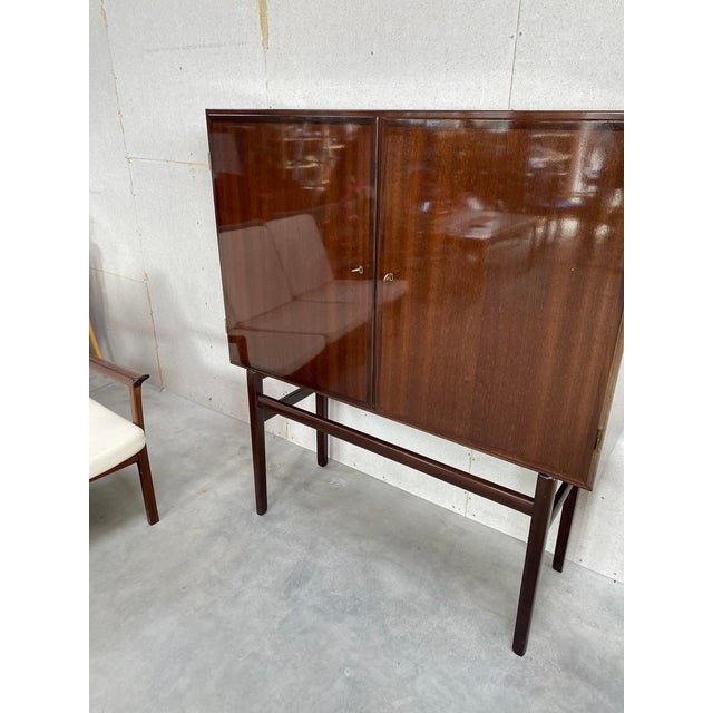 Danish Rungstedlund Sideboard in Mahogany by Ole Wanscher for Poul Jeppesens Møbelfabrik, 1970 For Sale - Image 3 of 15
