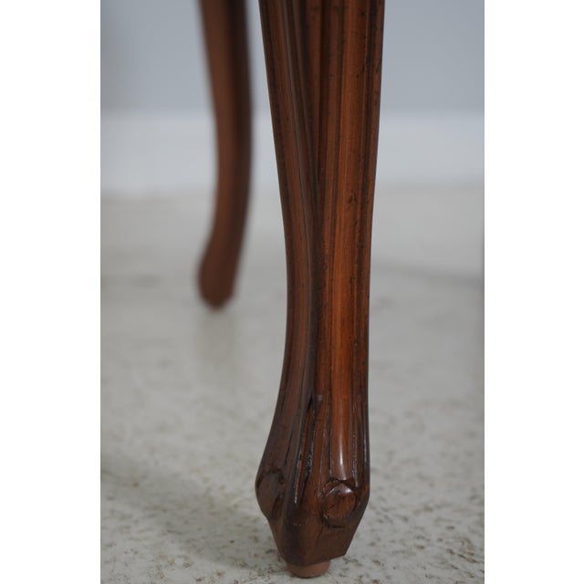 Set of 12 French Louis XV Medallion Back Dining Room Chairs For Sale - Image 9 of 18