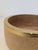 Italian 1970s Italian Cork Bowl With 24k Gold-Plated Rim For Sale - Image 3 of 6