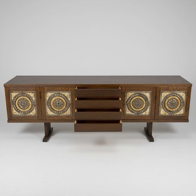 1970s Ceramic Sideboard by Poul H. Poulsen, Denmark, 1970 For Sale - Image 5 of 11