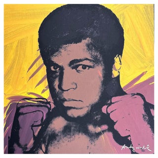 Andy Warhol, Muhammed Ali, Lithograph For Sale