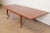 Brown Baker Furniture Italian Provincial Inlaid Cherry Wood Harvest Farm Table, Newly Refinished For Sale - Image 8 of 15