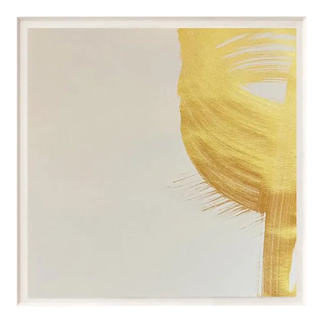 Sumi Ink Painting Gold No.21 by Fanyu Lin (2023) For Sale