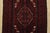 Textile Baloch Runner 1’10” X 9’5” Blue Wool Vintage Tribal Hand-Knotted Rug For Sale - Image 7 of 12