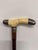 Bone handle with unmarked silver accents; collar is engraved "C. W Gaines, Chatta Tenn." and has British sterling silver...