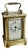 Antique Victorian Miniature Brass Carriage Clock, 1880 For Sale