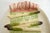 1950s Mid-Century Modern Asparagus Serving Dish in French Barbotine Earthenware from Keller & Guérin, 1940s For Sale - Image 5 of 12