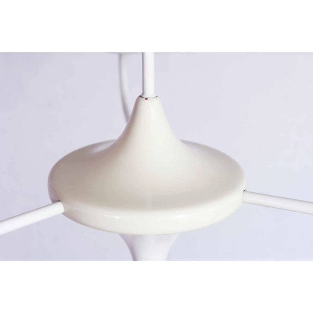 White Floor Lamp by E.R Nele for Temde Leuchten, 1960s For Sale - Image 8 of 12