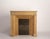 Molded Oak Fireplace Mantel, circa 1890 An oak fire place mantel dating from the late 19th century, circa 1890, featuring...