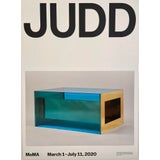 Donald Judd Retrospective Museum of Modern Art Poster For Sale