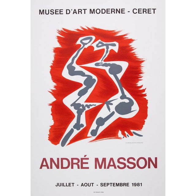 André Masson, Surrealist Characters, Lithograph For Sale - Image 5 of 5