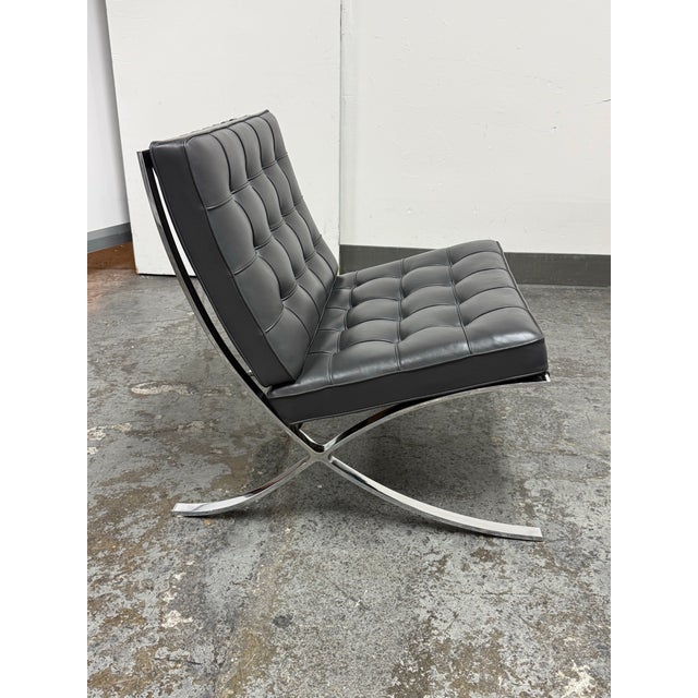 Ludwig Mies Van Der Rohe for Knoll Barcelona Lounge Chair For Sale In San Francisco - Image 6 of 12