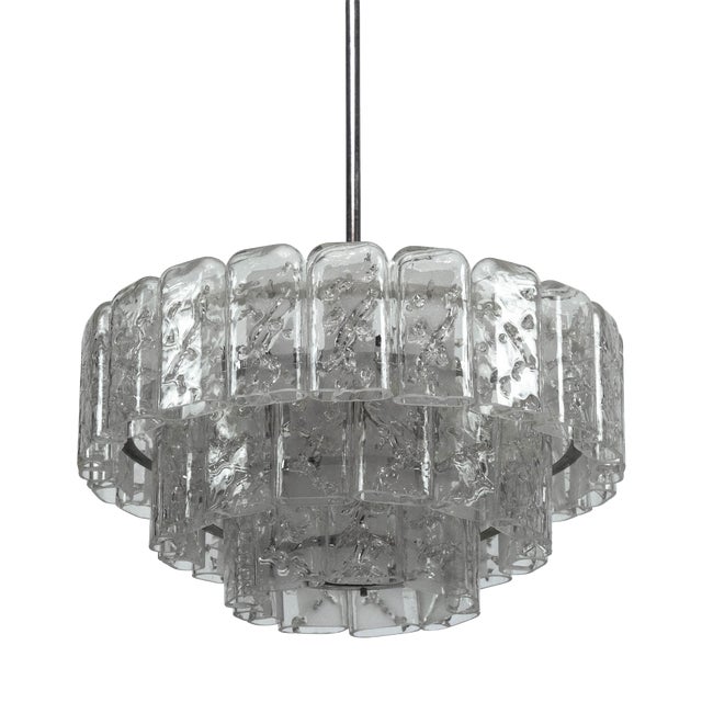 Vintage Italian Chandelier from Vistosi, Italy 1960s. For Sale