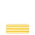 Contemporary Lido Rectangular Plate - Set of 4 - Yellow For Sale - Image 3 of 3