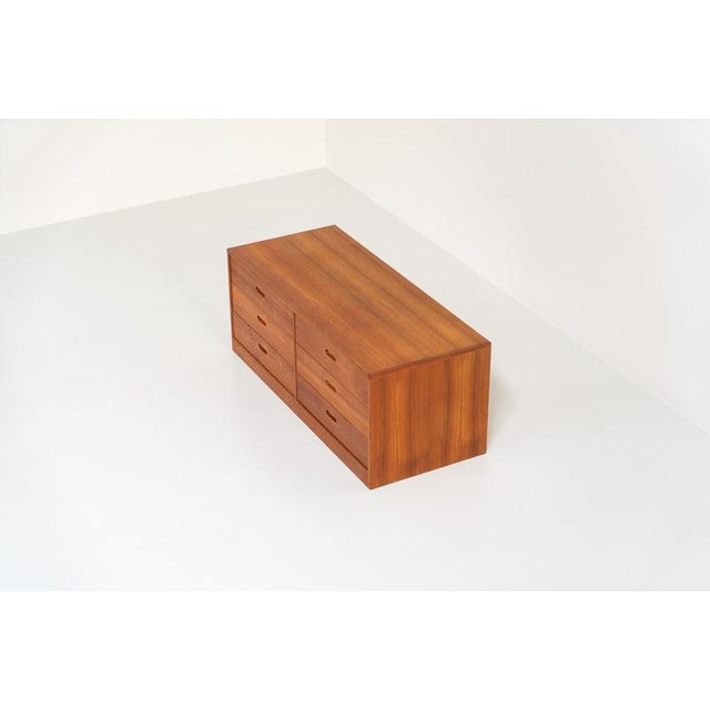 Chest of Drawers attributed to Erik Brouer for Brouer Møbelfabrik, 1960s For Sale - Image 3 of 8